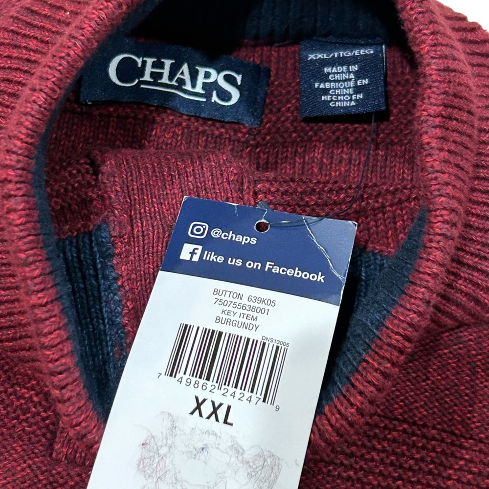 2 CHAPS Sweaters - Picture 6 of 11